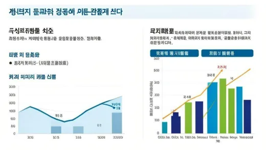 A visual representation of Korea's demographic changes showing declining working-age population and increasing elderly population, with graphs and population pyramids, modern infographic style