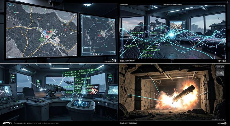 ⚙️ 기술의 삼위일체: AI, 사이버전, 정밀 타격의 결합