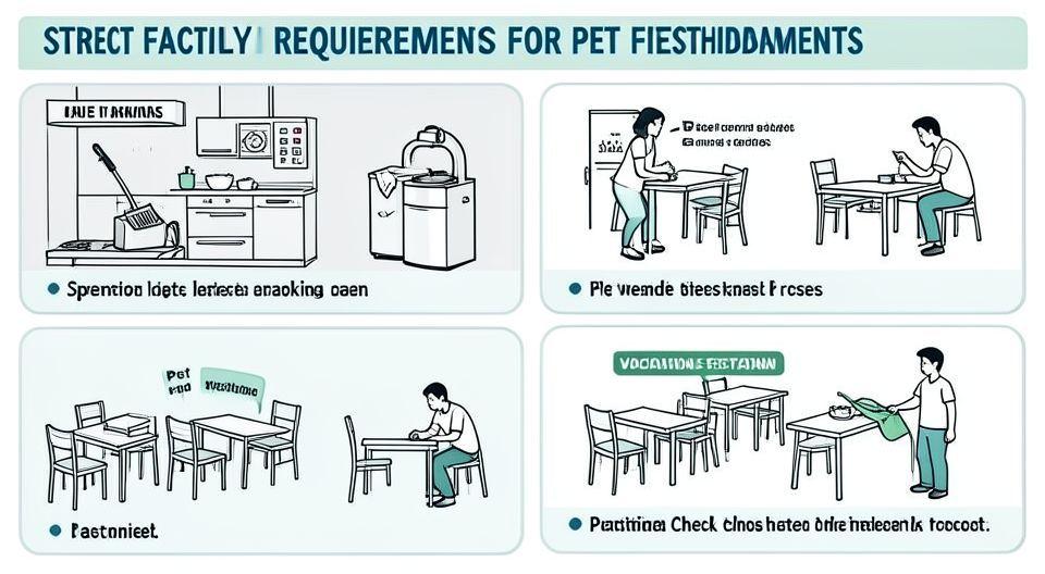 📝 반려동물 동반 출입 제도의 엄격한 시설 요건