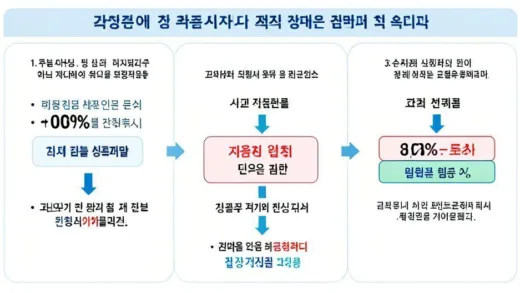 An infographic showing three stages of insurance company profit structure: 1) collecting premiums from many policyholders, 2) allocating funds between insurance payouts and operational costs, 3) investing unused funds for returns. The visual should have clear arrows and percentages with Korean text elements.