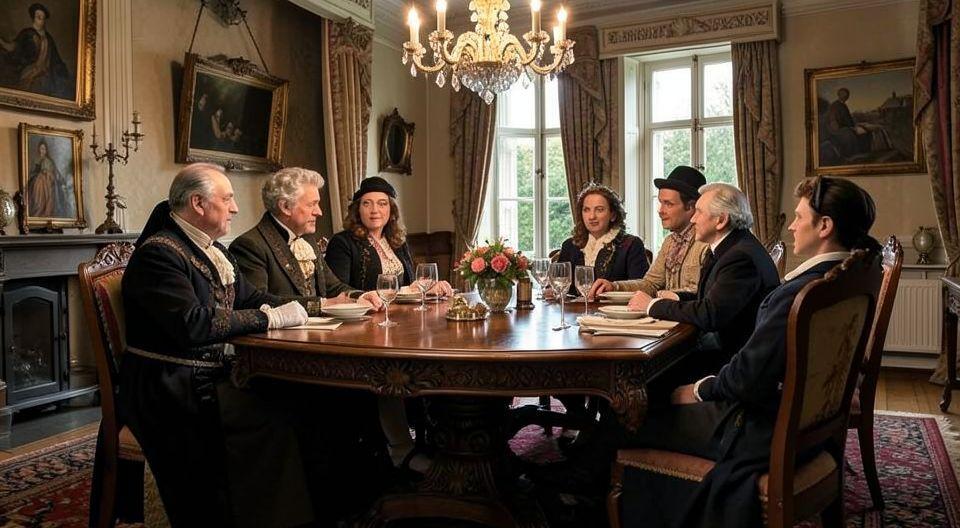 ✨ 솔트번의 화려함 뒤 숨겨진 캐튼 가문의 비밀과 올리버의 전략