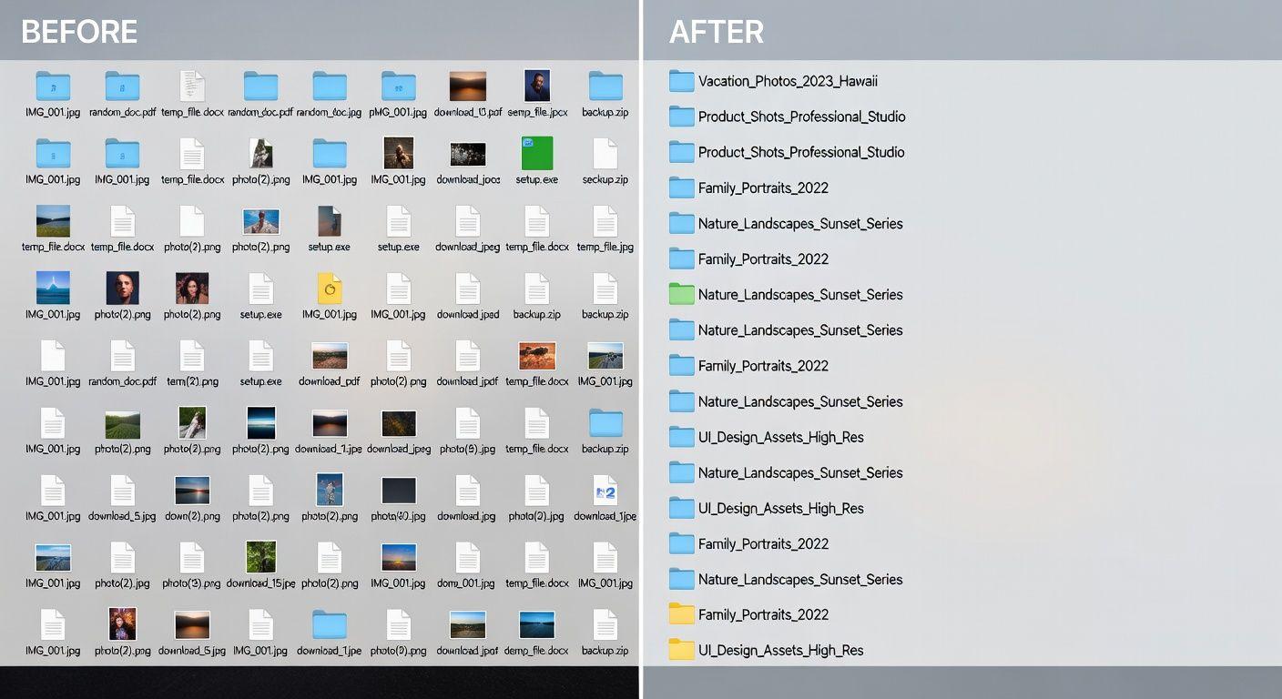 📁 마이 컴퓨터로 이미지 파일 자동 정리하기