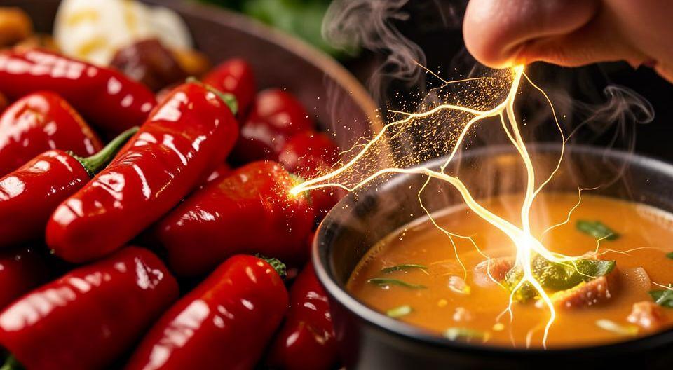 ⚙️ 뜨겁고 매운 음식이 콧물을 유발하는 이유