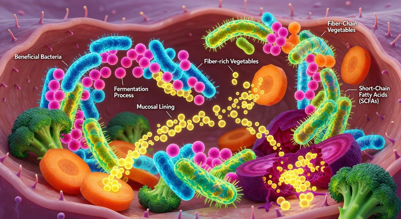 🌿 장내 미생물과 식이섬유: 췌장암 예방의 숨은 영웅