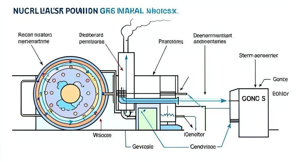 🔍 원자력 발전소의 작동 원리와 열전환 과정