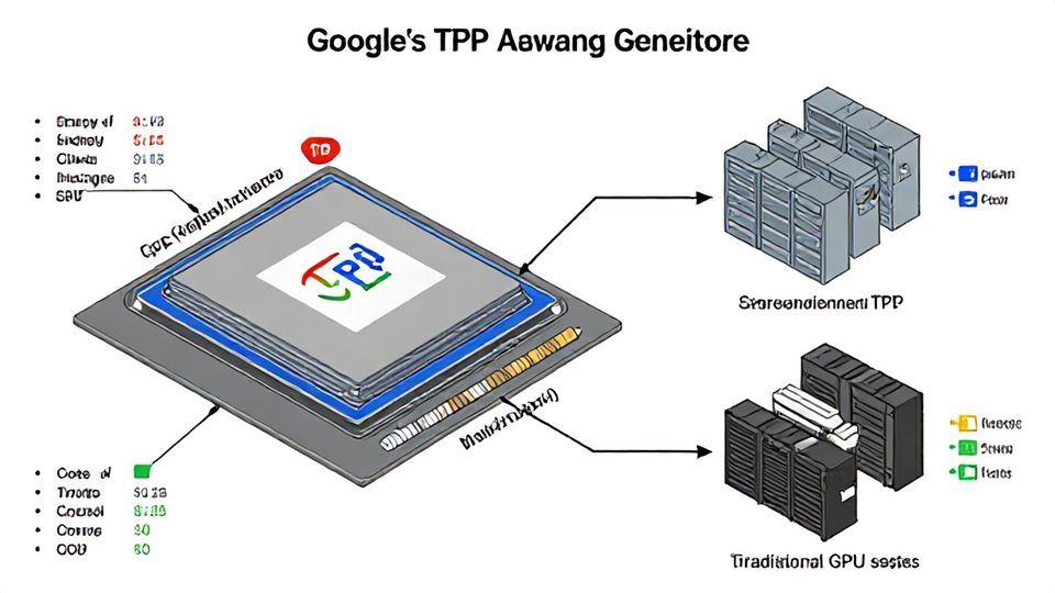 ⚙️ TPU 인프라와 효율성 경쟁