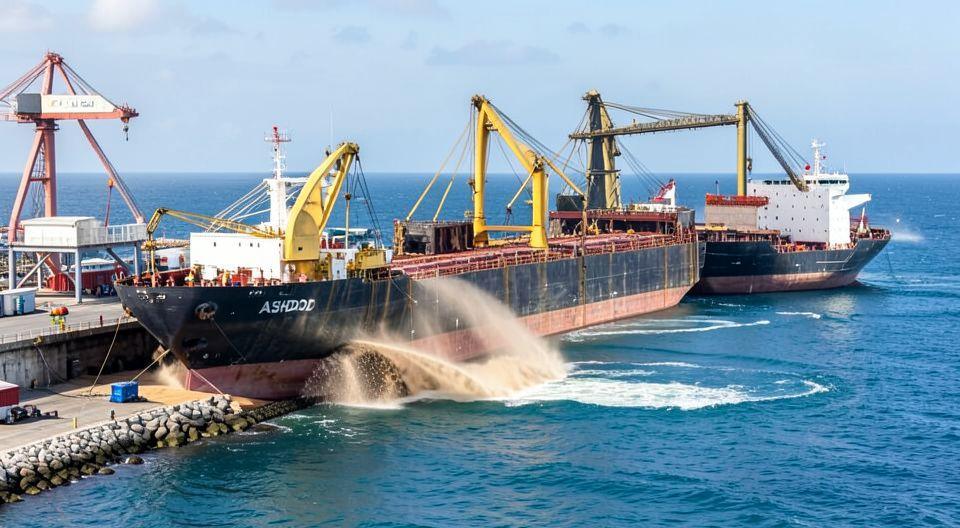 🔍 하이파항과 아슈도드항의 대규모 준설 프로젝트