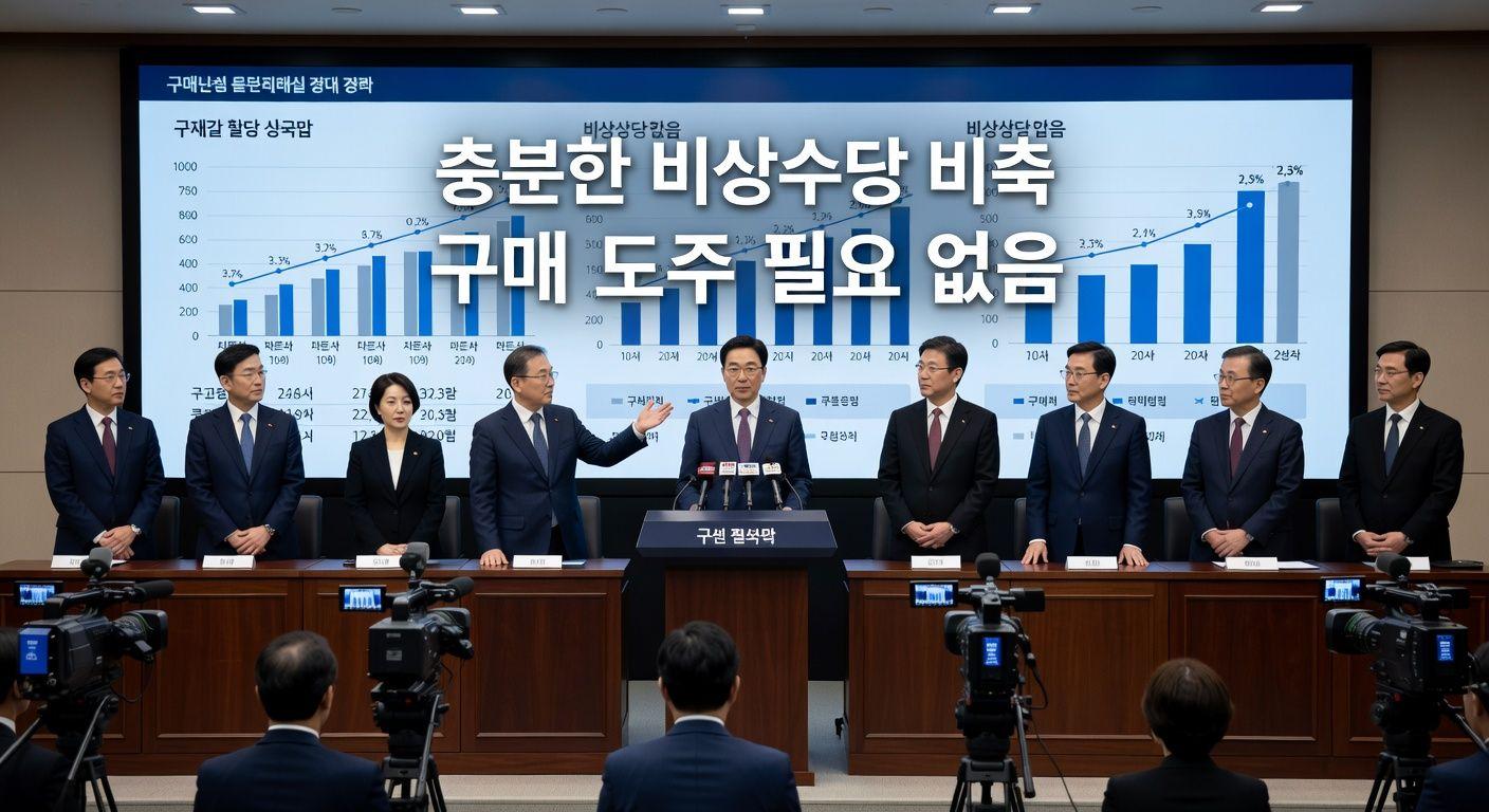 📌 정부의 대응과 비축 물량 현황은?