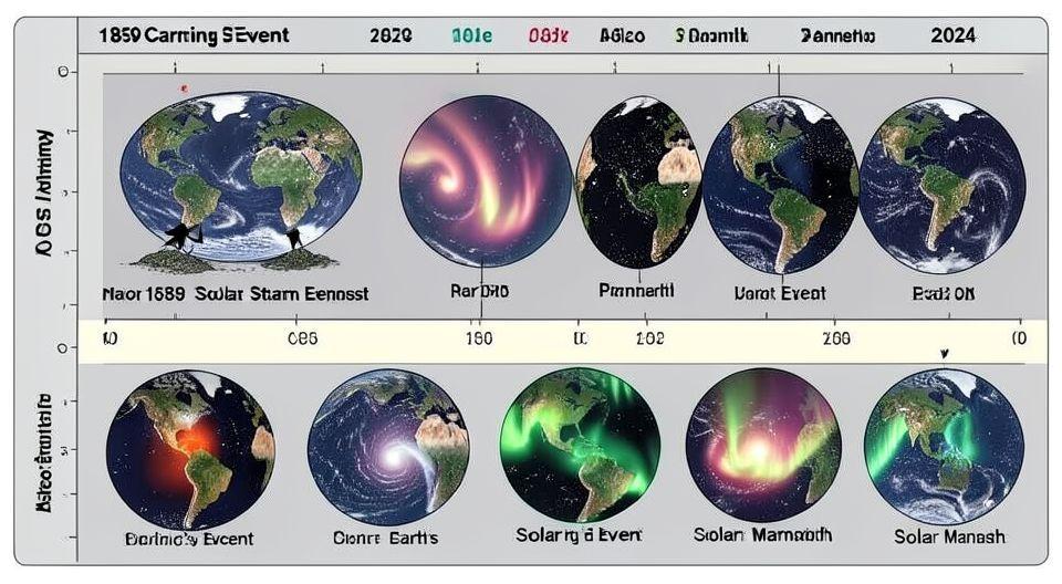 📈 태양 극대기의 역사적 기록
