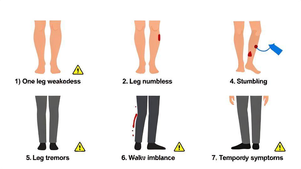 📝 절대 놓치면 안 되는 다리 뇌경색 신호 7가지