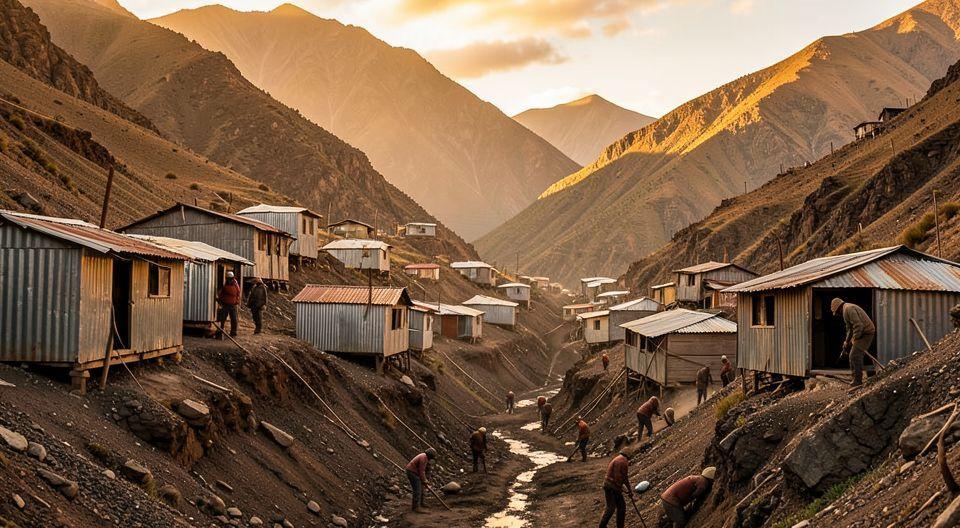 ⛰️ 라린코나다: 해발 5,100m의 황금을 꿈꾸는 무법지대