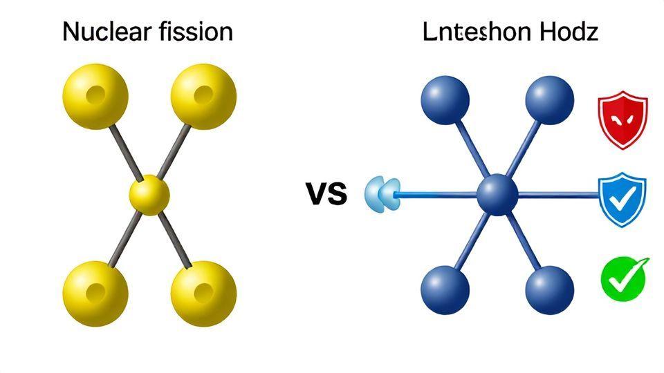 🔍 핵융합 vs 핵분열, 왜 더 안전한가요?