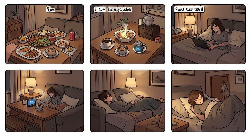 ⚙️ 저녁 루틴으로 완성하는 자연 수면법
