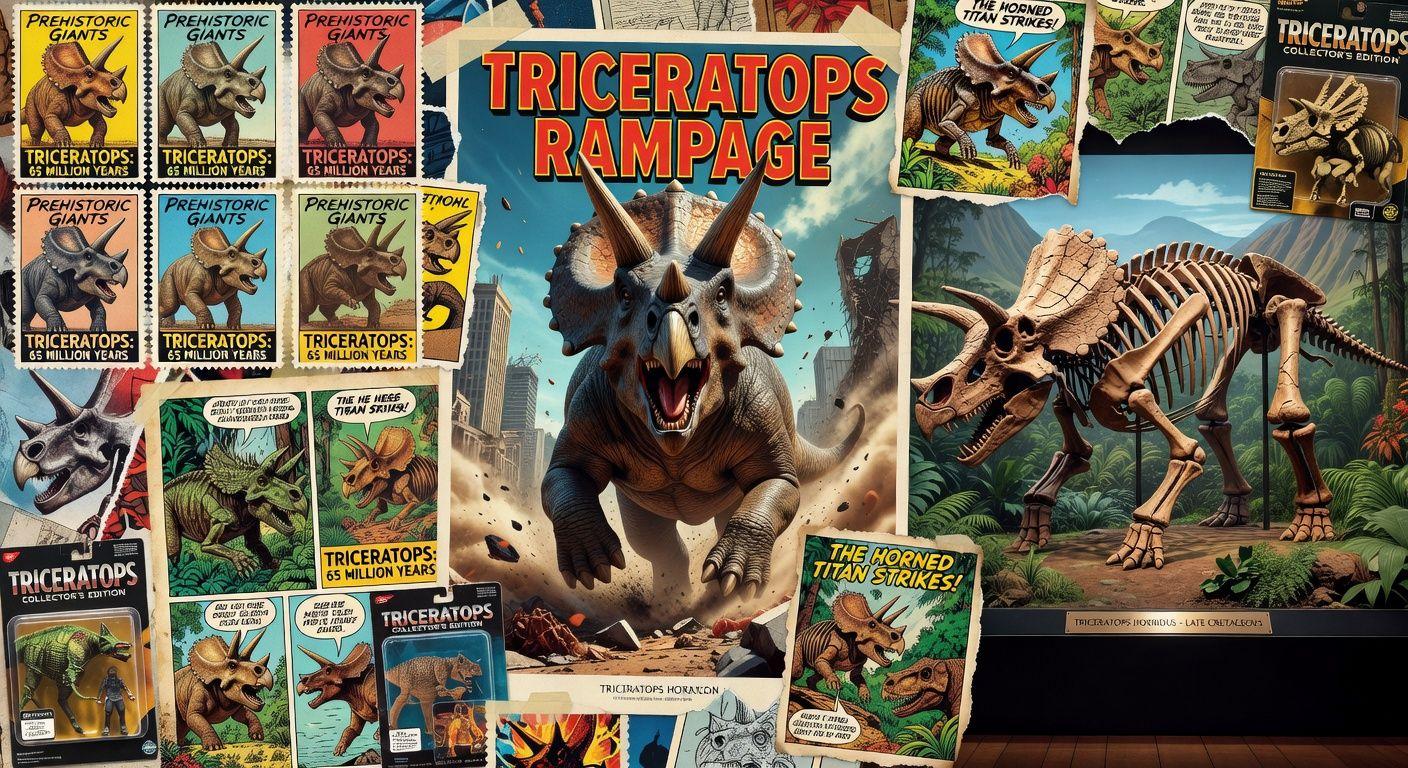 ✨ 트리케라톱스의 진화적 성공과 현대 문화 속 영향력