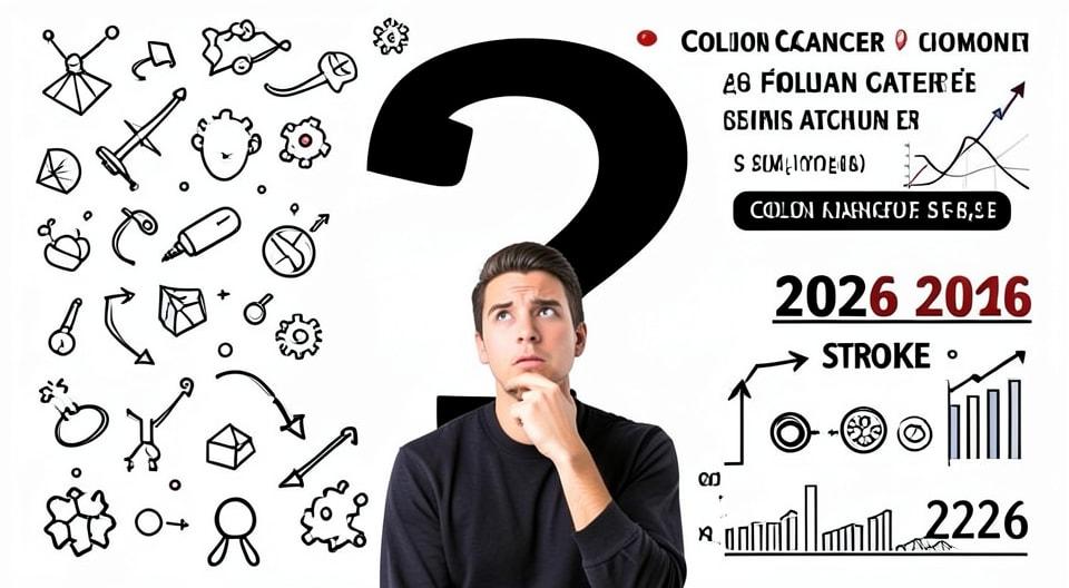 💡 대장암 뇌졸중, 왜 늘어날까? 2026년 충격 통계!