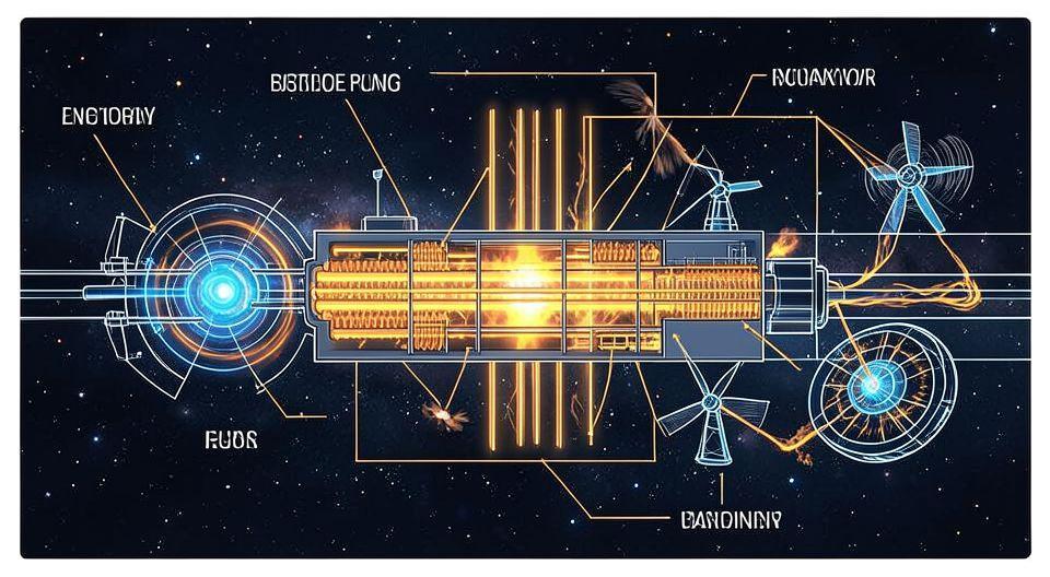 ⚙️ 원자력 전기 추진, 어떻게 작동할까?