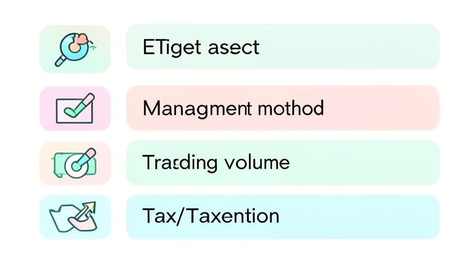 💡 ETF 선택 전 반드시 확인할 5가지 체크포인트