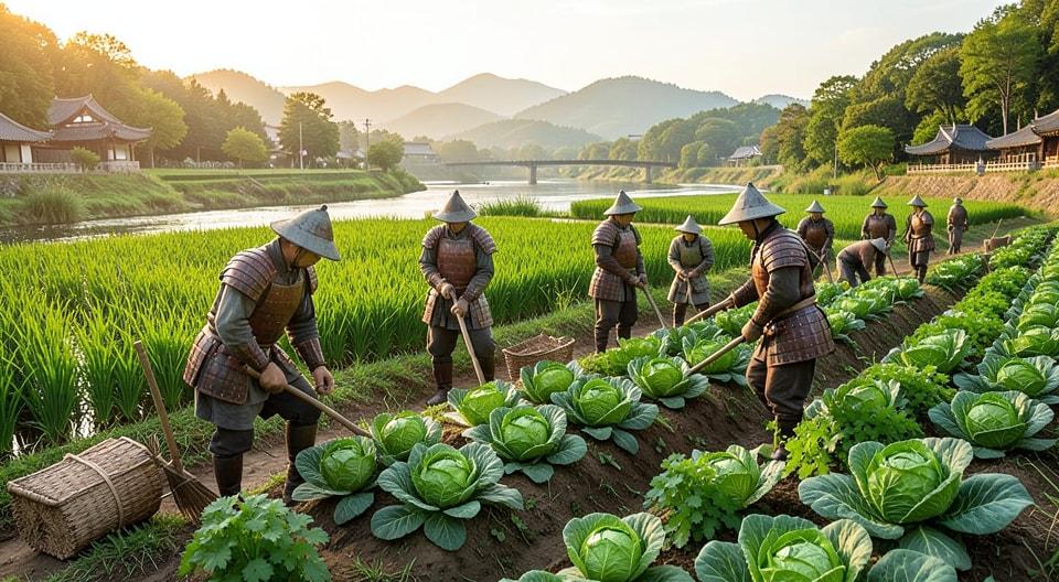 🔍 생계를 위한 필수 부업, 한강변 농사