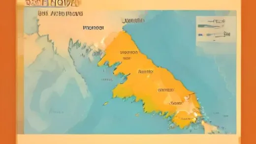 A colorful map of South Korea with a newly highlighted region in South Jeolla province glowing in warm orange, surrounded by won currency symbols and gift boxes, financial news infographic style, clean and modern