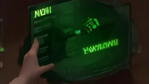 A dramatic editorial illustration of a glowing green NVIDIA-style GPU chip shaking hands with a Naver-style green search bar icon, with a rising Korean stock candlestick chart and a large 1 billion dollar coin in the background, cinematic lighting, modern tech magazine style